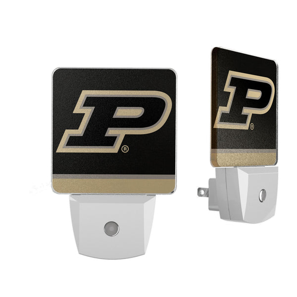 Purdue University Boilermakers Stripe Night Light 2-Pack