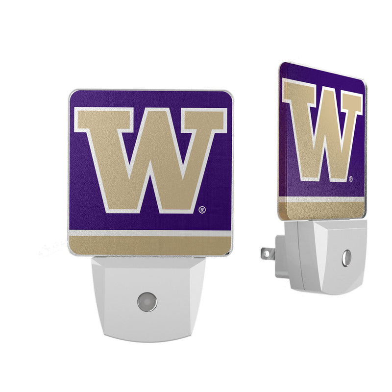 University of Washington Huskies Stripe Night Light 2-Pack