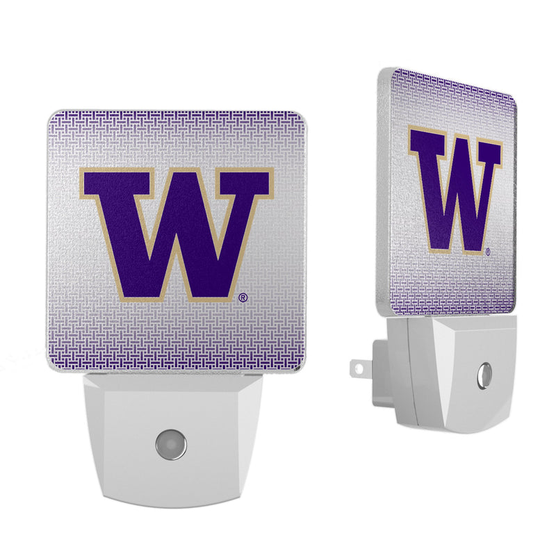 University of Washington Huskies Linen Night Light 2-Pack