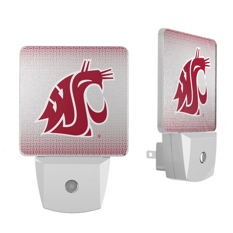 Washington State University Cougars Linen Night Light 2-Pack