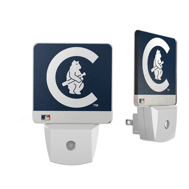 Chicago Cubs 1911-1912 - Cooperstown Collection Stripe Night Light 2-Pack