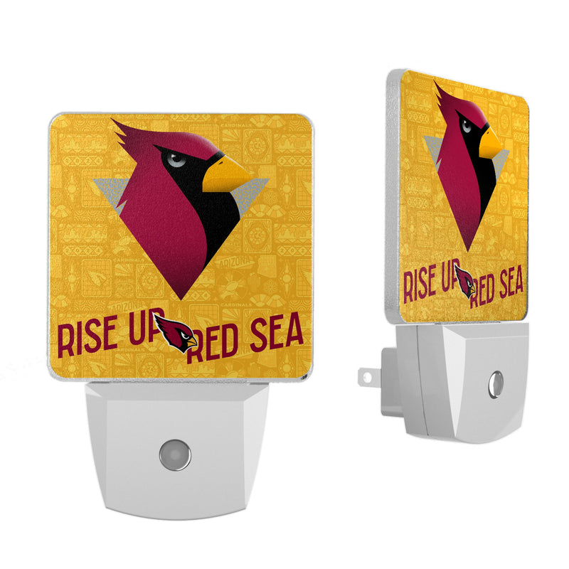 Arizona Cardinals 2024 Illustrated Limited Edition Night Light 2-Pack