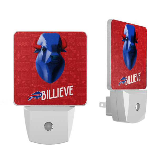 Buffalo Bills 2024 Illustrated Limited Edition Night Light 2-Pack