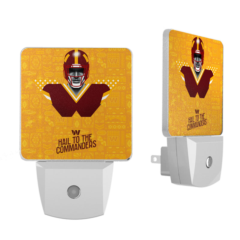 Washington Commanders 2024 Illustrated Limited Edition Night Light 2-Pack