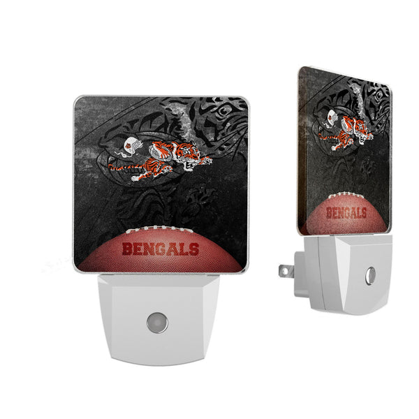 Cincinnati Bengals Historic Collection Legendary Night Light 2-Pack