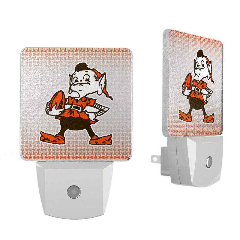 Cleveland Browns Historic Collection Linen Night Light 2-Pack