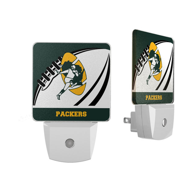 Green Bay Packers Historic Collection Passtime Night Light 2-Pack