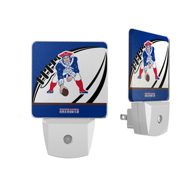 New England Patriots Historic Collection Passtime Night Light 2-Pack