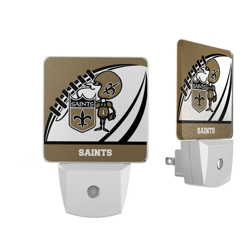 New Orleans Saints Historic Collection Passtime Night Light 2-Pack