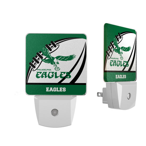 Philadelphia Eagles 1973-1995 Historic Collection Passtime Night Light 2-Pack