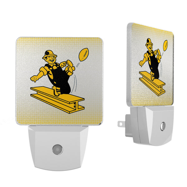 Pittsburgh Steelers 1961 Historic Collection Linen Night Light 2-Pack