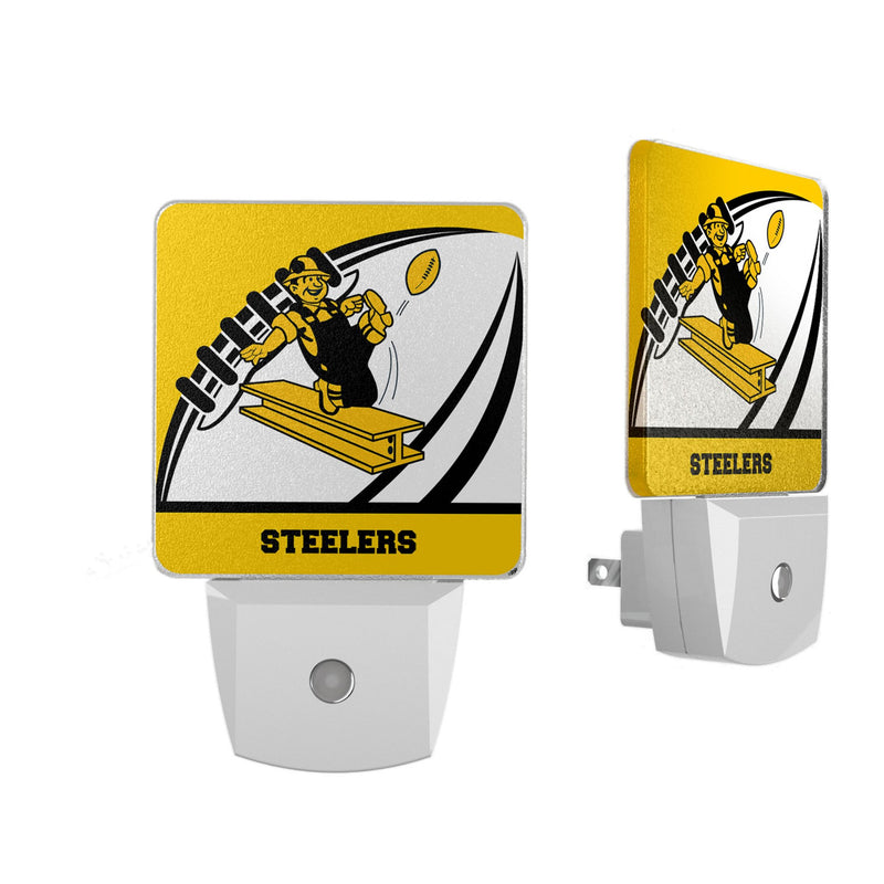 Pittsburgh Steelers 1961 Historic Collection Passtime Night Light 2-Pack