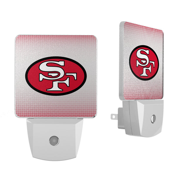 San Francisco 49ers Historic Collection Linen Night Light 2-Pack