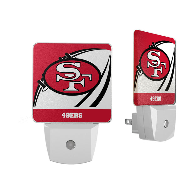 San Francisco 49ers Historic Collection Passtime Night Light 2-Pack