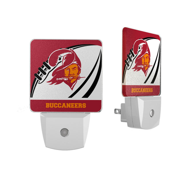 Tampa Bay Buccaneers Historic Collection Passtime Night Light 2-Pack