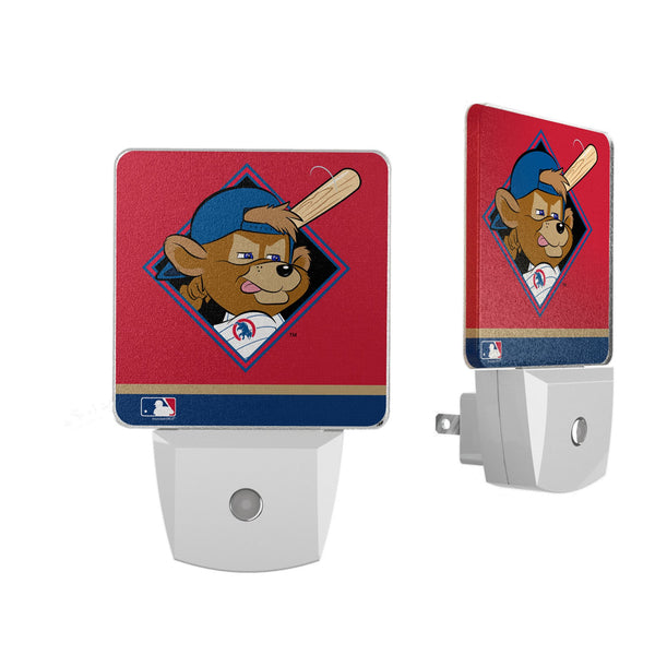 Chicago Cubs Stripe Night Light 2-Pack