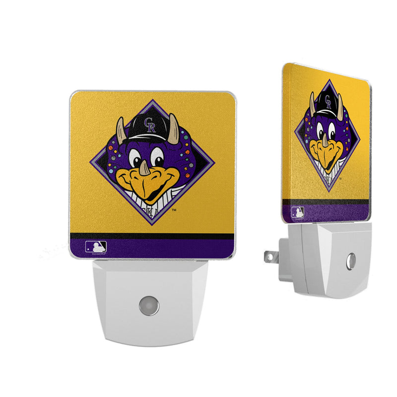 Colorado Rockies Stripe Night Light 2-Pack