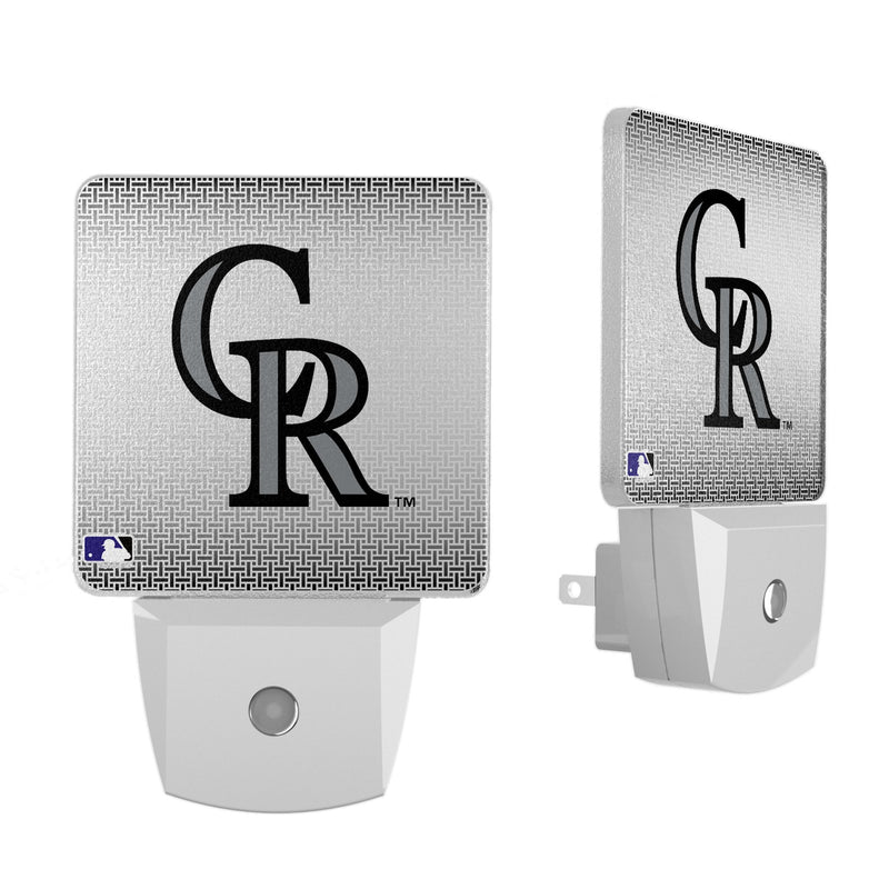 Colorado Rockies Linen Night Light 2-Pack