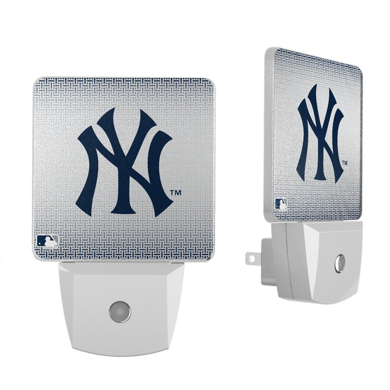 New York Yankees Linen Night Light 2-Pack