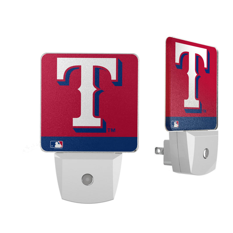 Texas Rangers Stripe Night Light 2-Pack