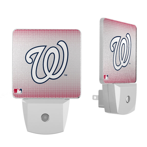 Washington Nationals Linen Night Light 2-Pack