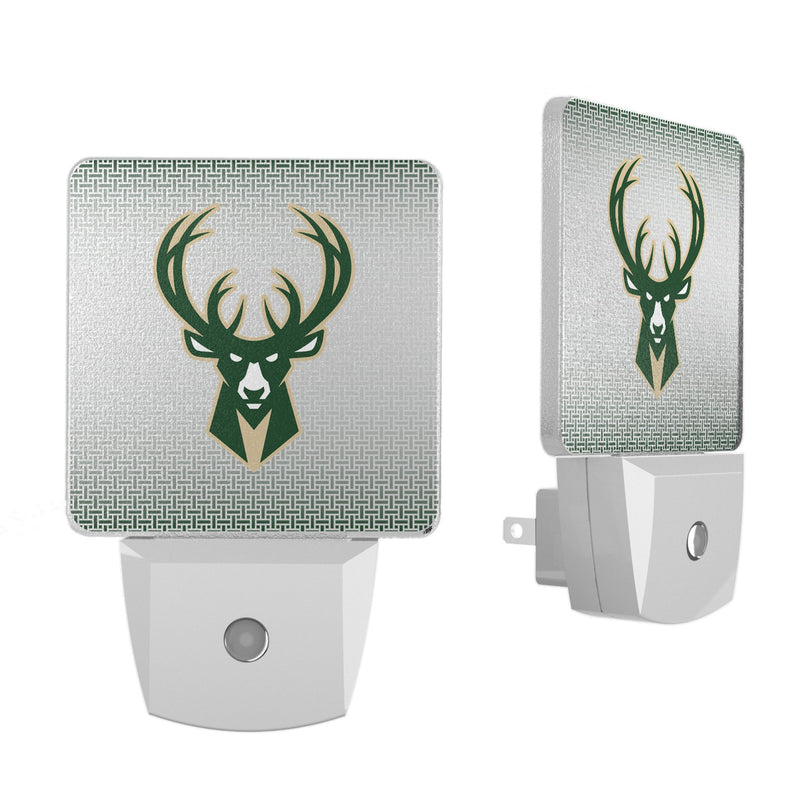 Milwaukee Bucks Linen Night Light 2-Pack