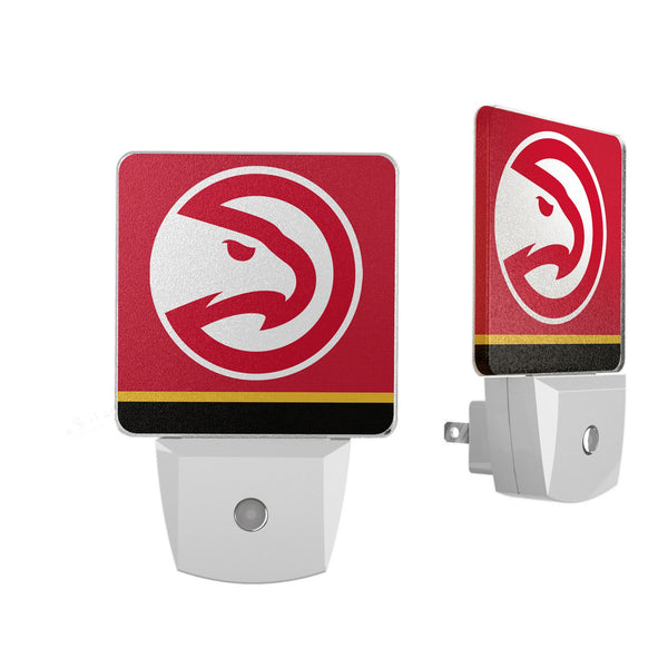 Atlanta Hawks Stripe Night Light 2-Pack