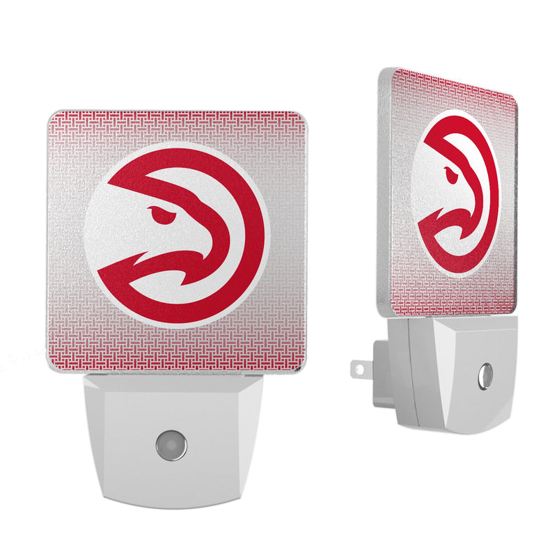 Atlanta Hawks Linen Night Light 2-Pack