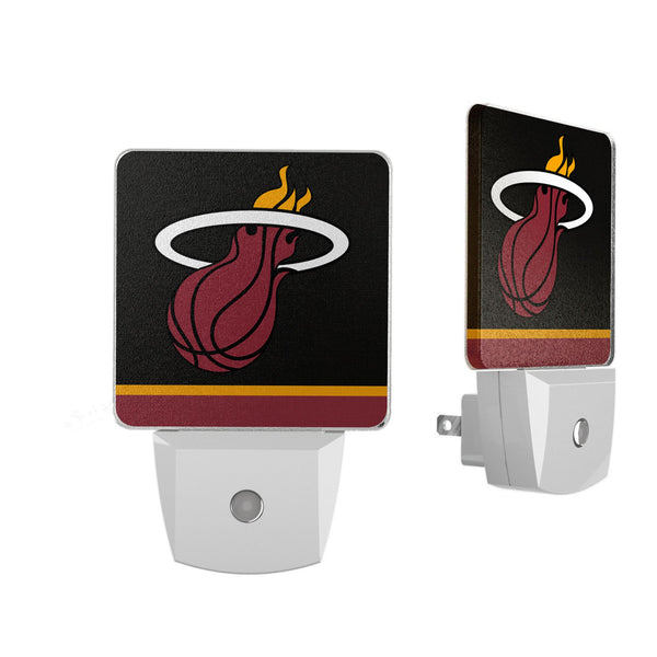 Miami Heat Stripe Night Light 2-Pack