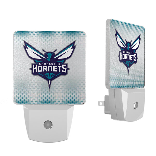 Charlotte Hornets Linen Night Light 2-Pack