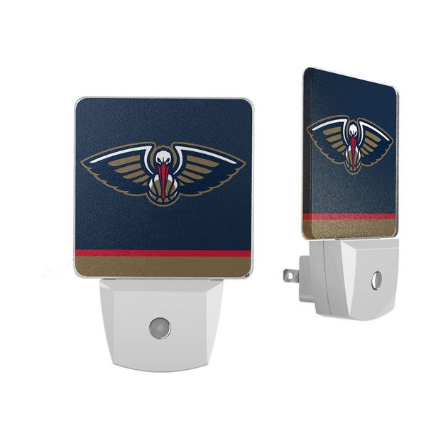 New Orleans Pelicans Stripe Night Light 2-Pack