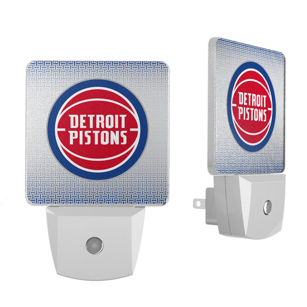 Detroit Pistons Linen Night Light 2-Pack