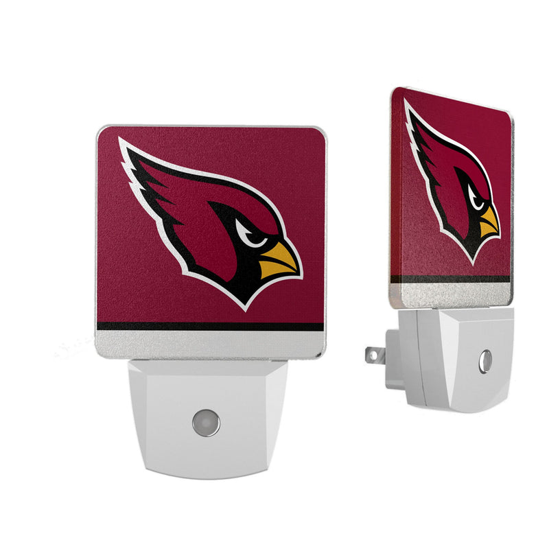 Arizona Cardinals Stripe Night Light 2-Pack