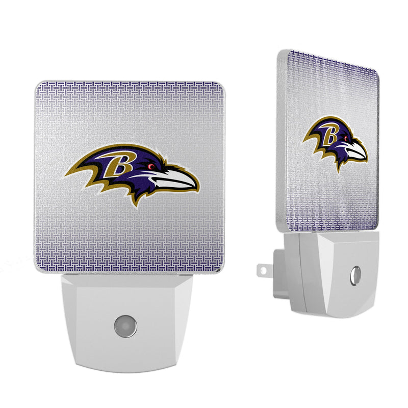 Baltimore Ravens Linen Night Light 2-Pack