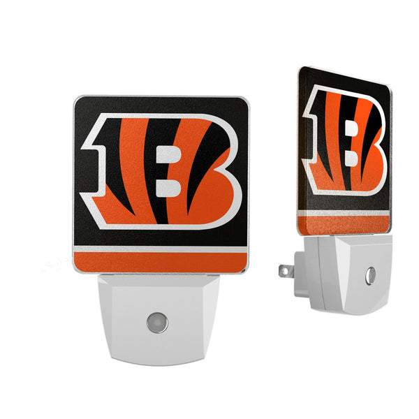 Cincinnati Bengals Stripe Night Light 2-Pack