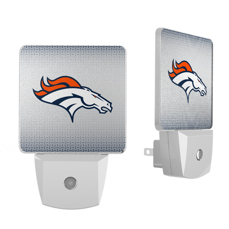 Denver Broncos Linen Night Light 2-Pack