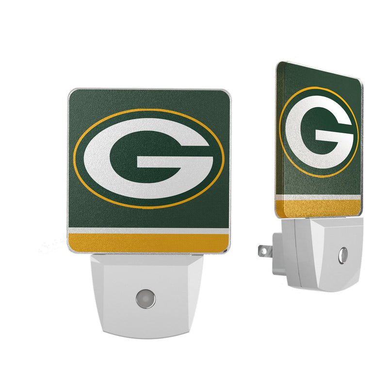 Green Bay Packers Stripe Night Light 2-Pack