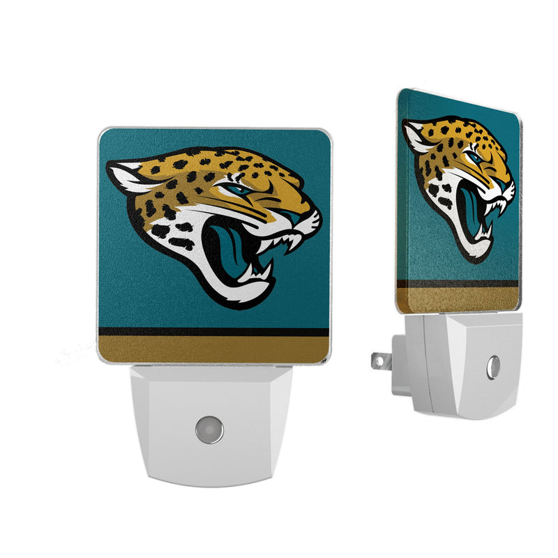 Jacksonville Jaguars Stripe Night Light 2-Pack