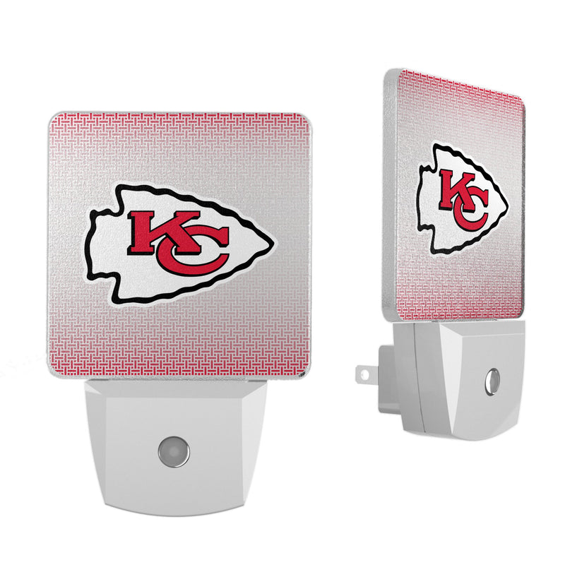 Kansas City Chiefs Linen Night Light 2-Pack