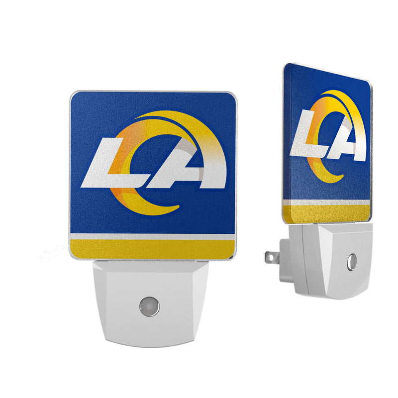 Los Angeles Rams Stripe Night Light 2-Pack