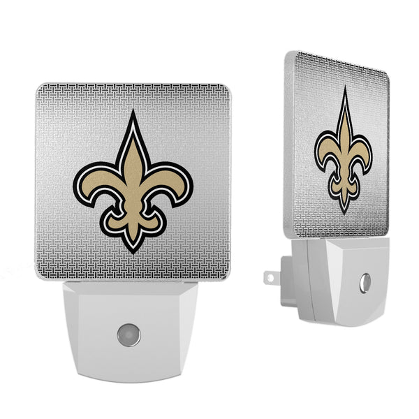 New Orleans Saints Linen Night Light 2-Pack