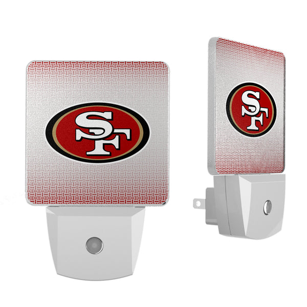 San Francisco 49ers Linen Night Light 2-Pack