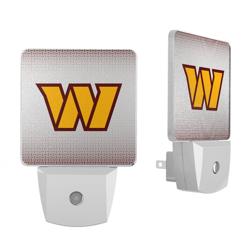 Washington Commanders Linen Night Light 2-Pack