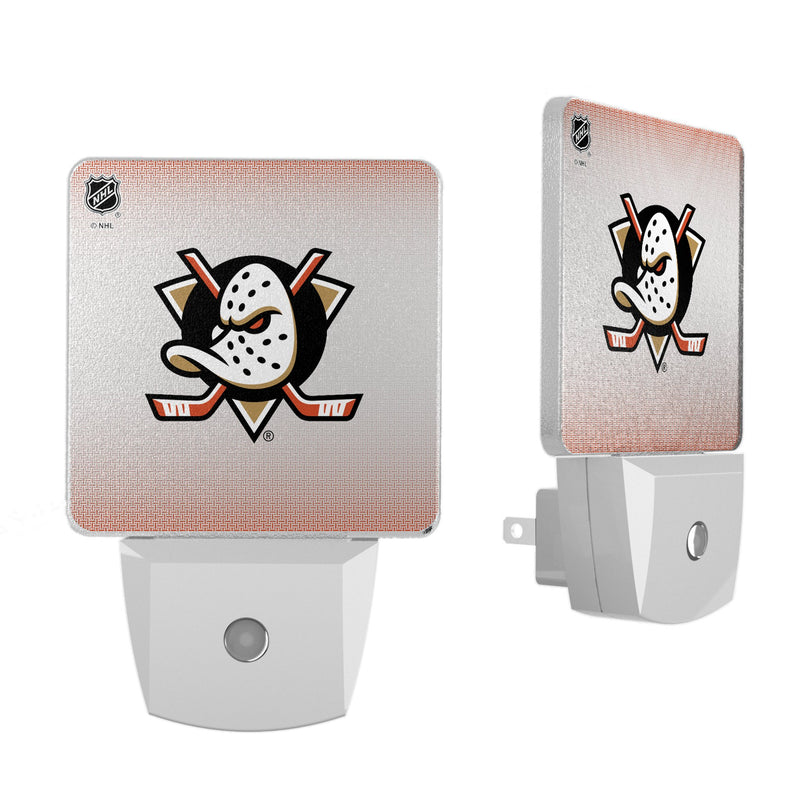 Anaheim Ducks Linen Night Light 2-Pack