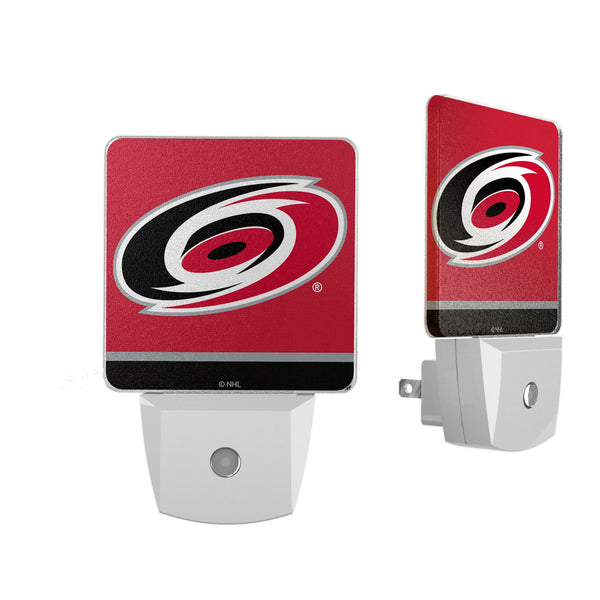 Carolina Hurricanes Stripe Night Light 2-Pack