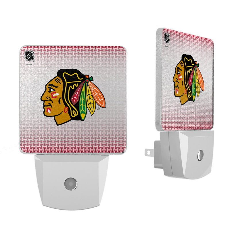 Chicago Blackhawks Linen Night Light 2-Pack