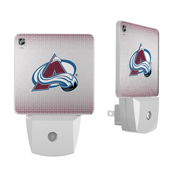 Colorado Avalanche Linen Night Light 2-Pack