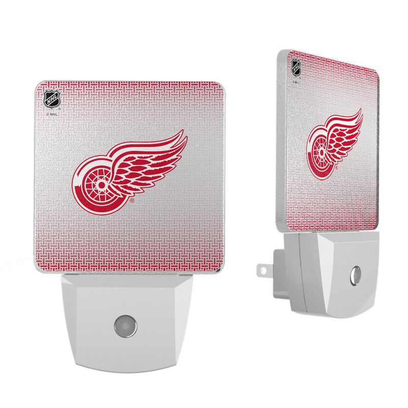 Detroit Red Wings Linen Night Light 2-Pack