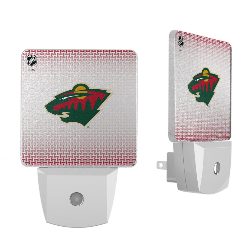 Minnesota Wild Linen Night Light 2-Pack