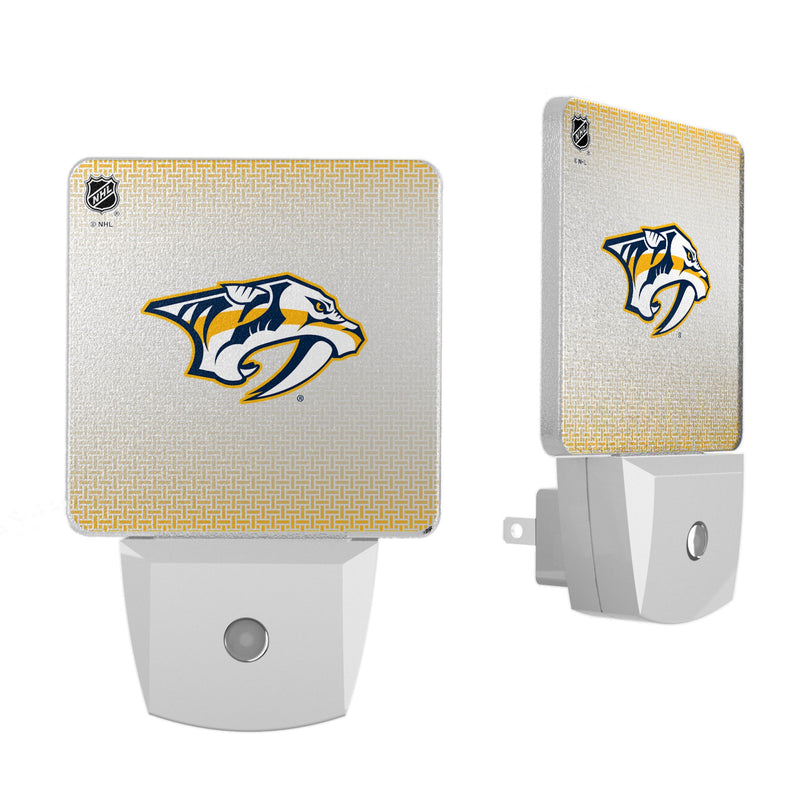 Nashville Predators Linen Night Light 2-Pack